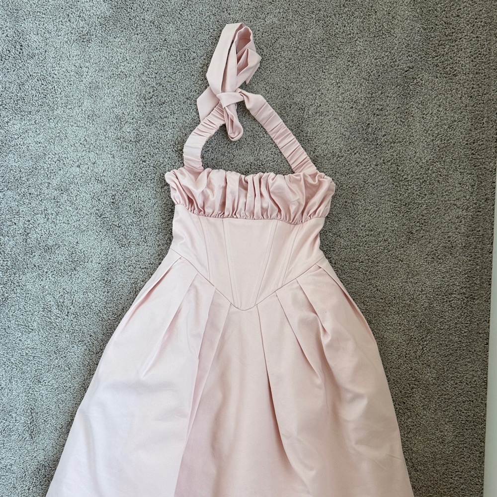 Meshki Pink Maxi Dress